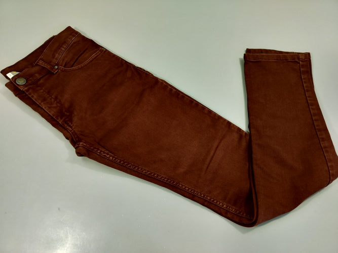 Pantalon  bordeaux, moins cher chez Petit Kiwi