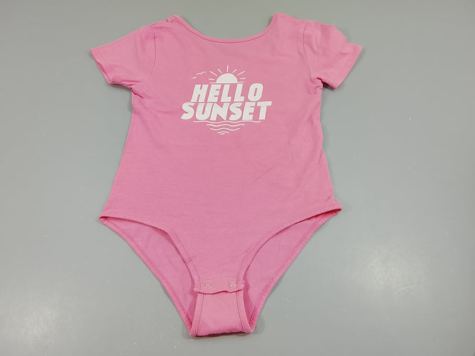 Body m.c rose "Hello sunset", moins cher chez Petit Kiwi
