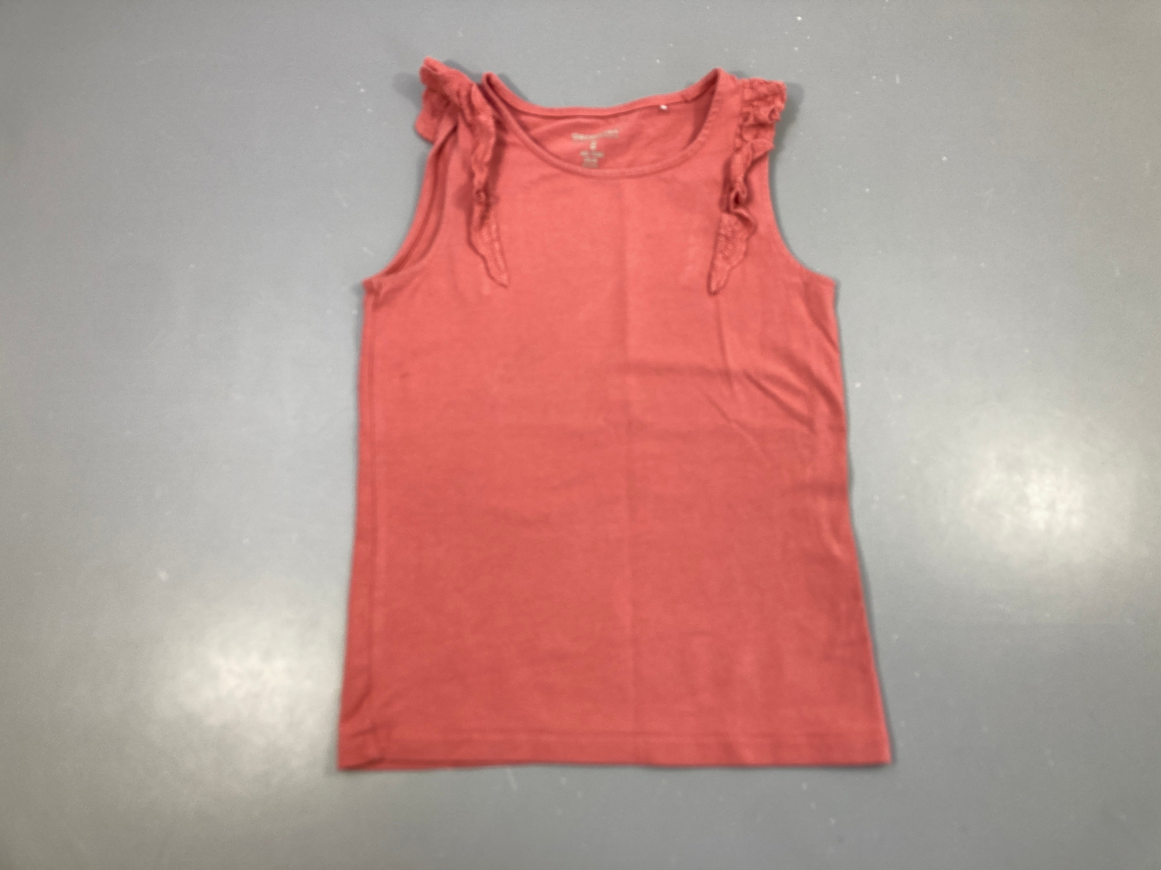 T-shirt s.m rose foncé dentelle