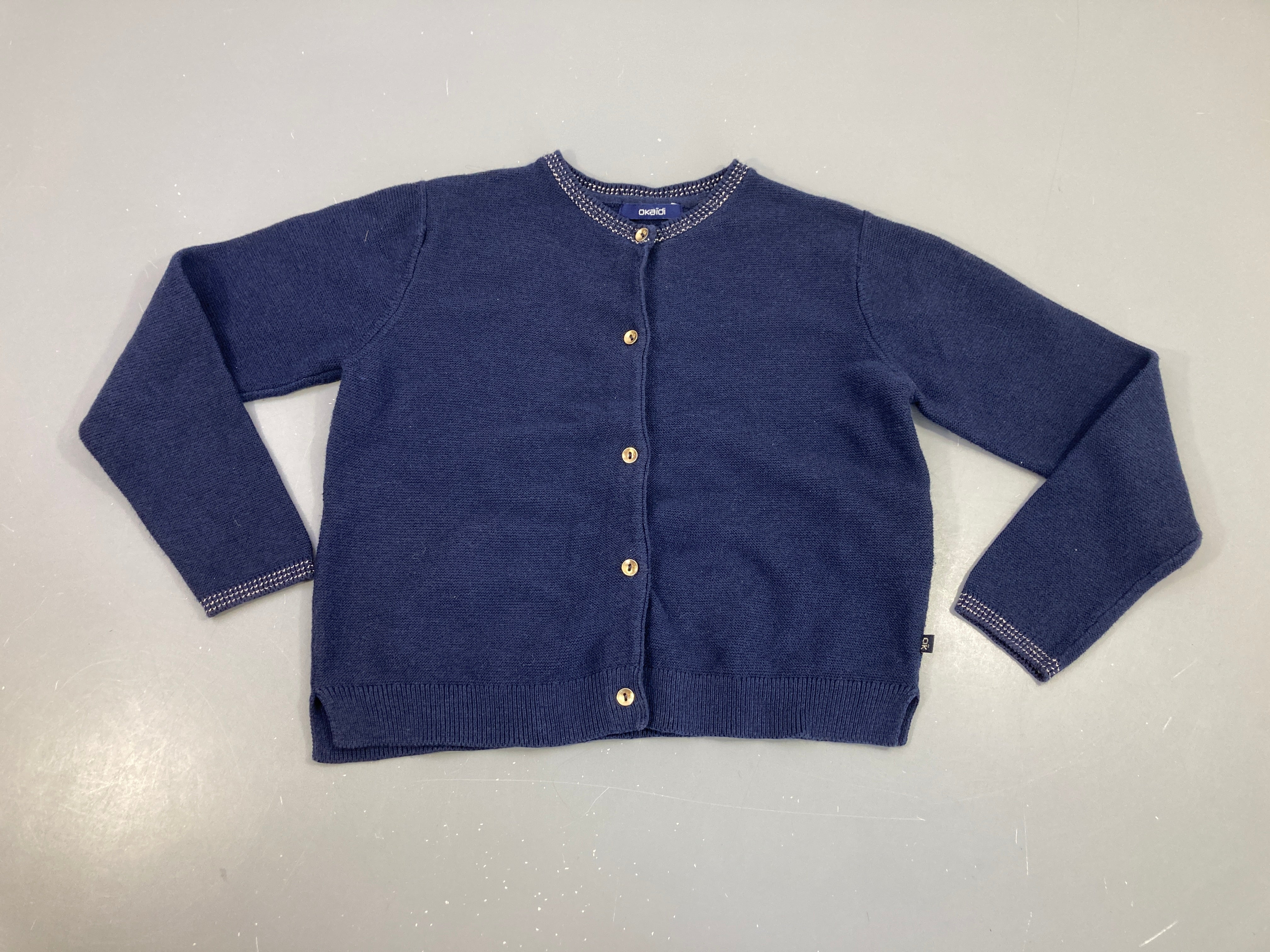 Gilet bleu foncé