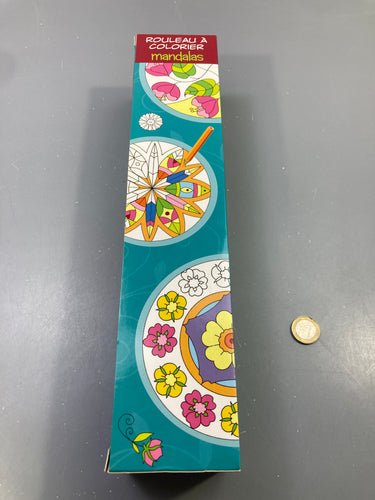 Rouleau à colorier mandalas, moins cher chez Petit Kiwi
