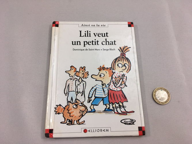 Lili veux un petit chat, moins cher chez Petit Kiwi