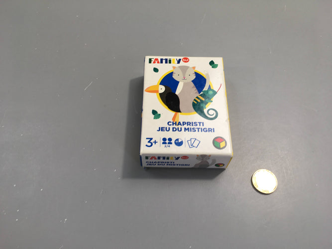 Complet Chapristi jeu du mistigri, 3+, moins cher chez Petit Kiwi