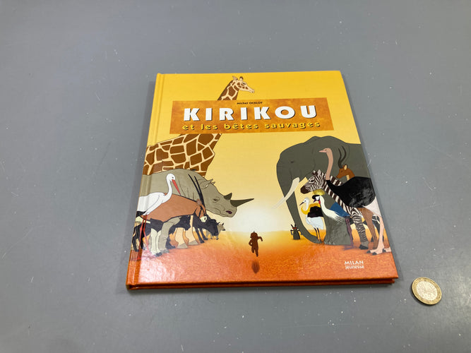 Kirikou et les bêtes sauvages, Michel Ocelot, Milan Jeunesse, moins cher chez Petit Kiwi