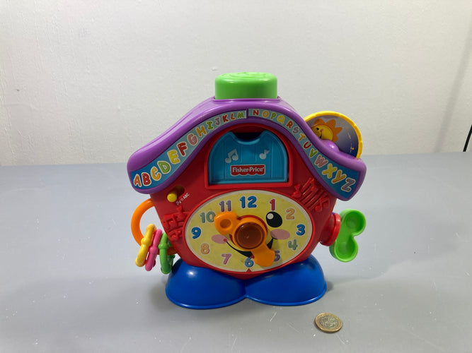 Horloge coucou musicale ABC, moins cher chez Petit Kiwi