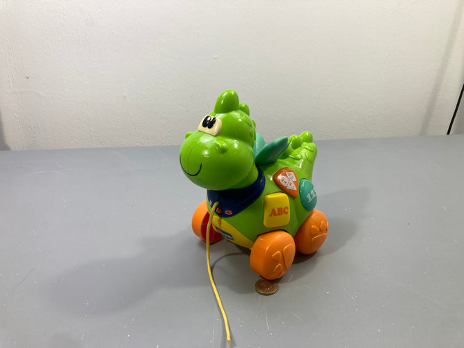 mon premier dinosaure parlant ABC 123 à tirer, moins cher chez Petit Kiwi