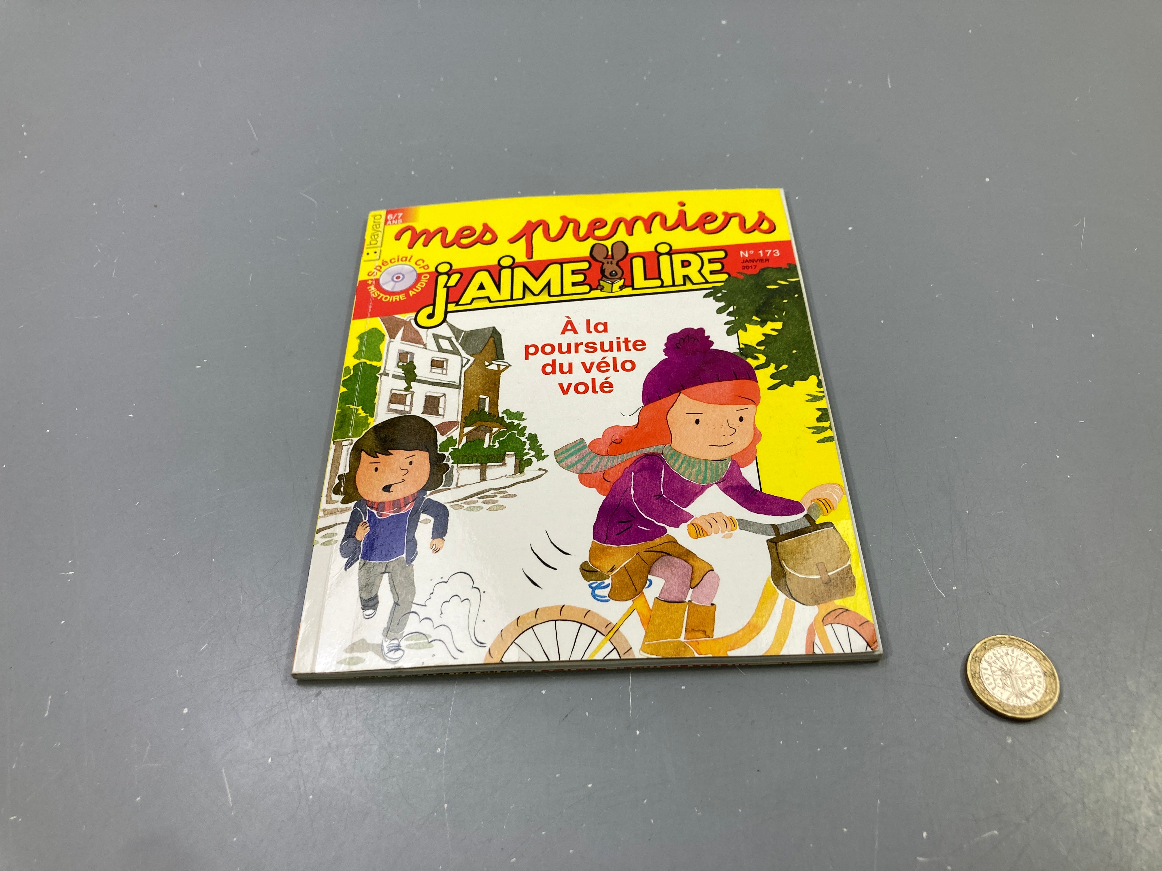 Mes premiers J'aime lire n°173, À la poursuite du vélo volé, Bayard