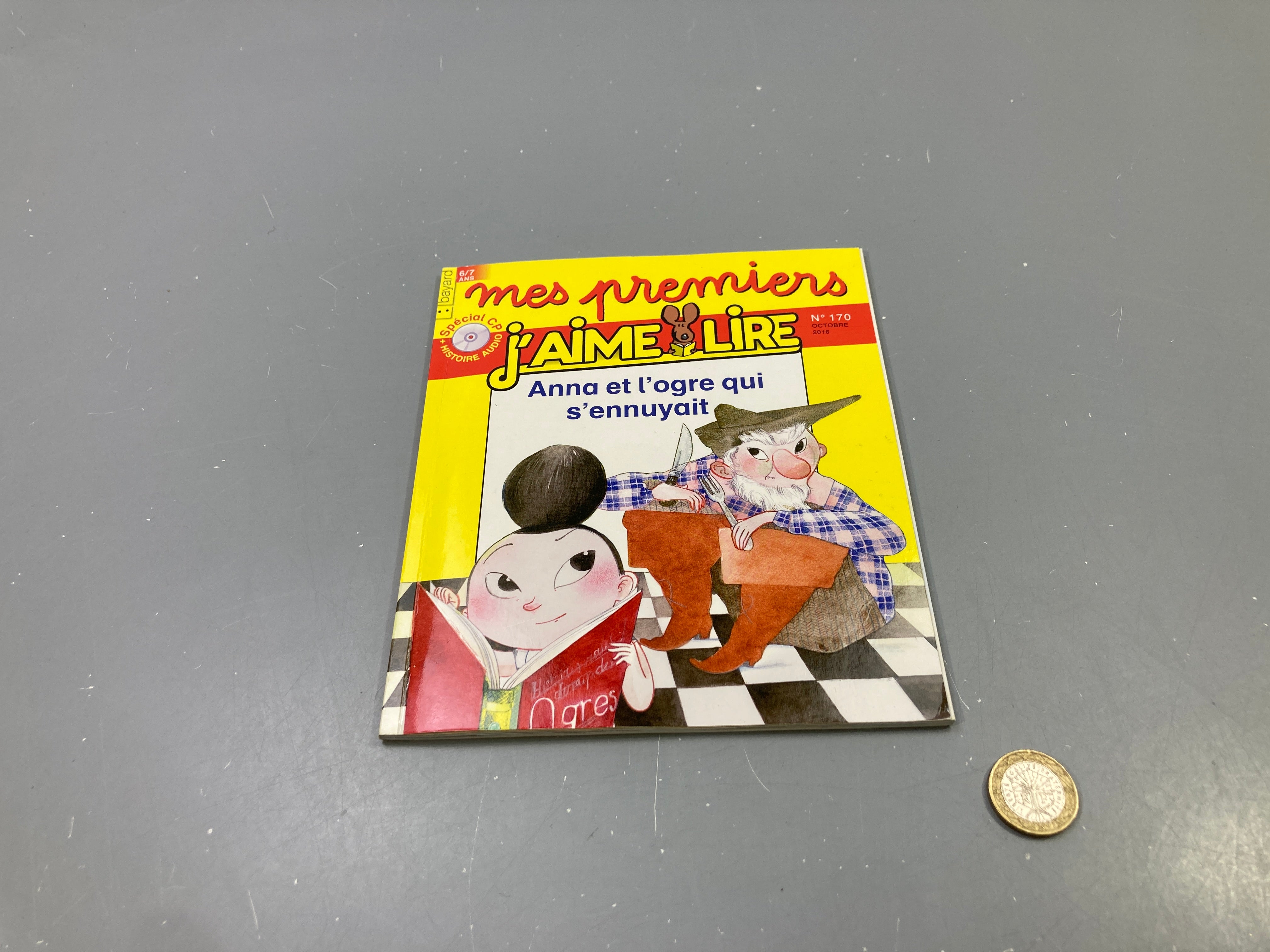 Mes premiers J'aime lire n°170, Anna et l'ogre qui s'ennuyait, Bayard