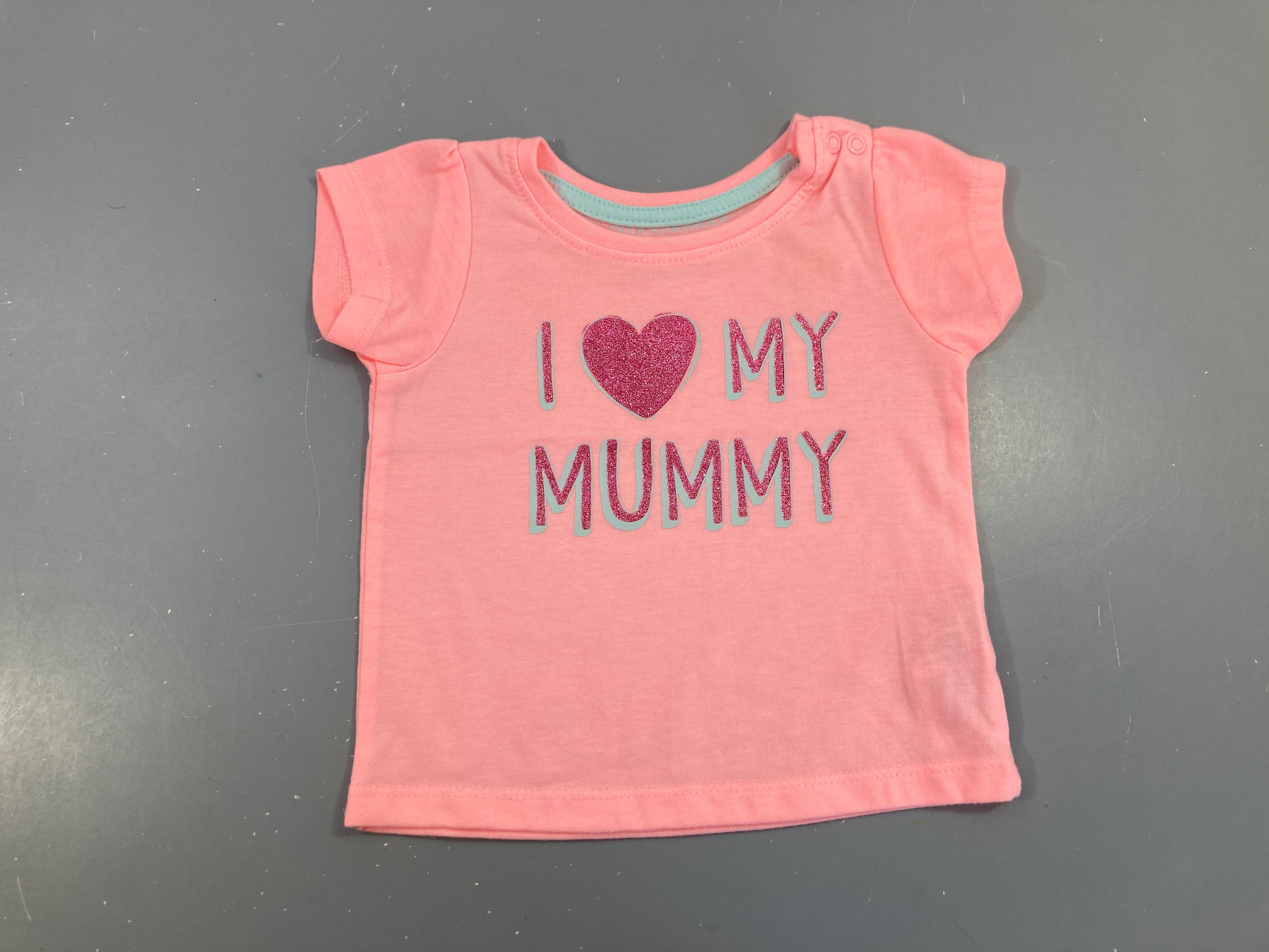 T-shirt m.c rose mummy