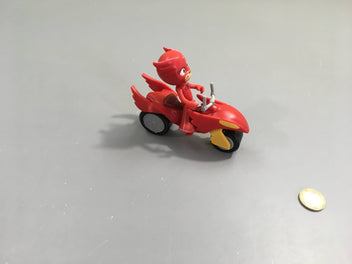 Moto pyjamasques + figurine Bibou