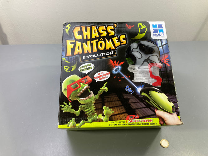 Chass' Fantômes Évolution, lunettes multi-vision et pistolet, Megableu, moins cher chez Petit Kiwi