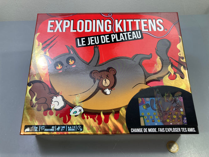 Exploding Kittens Le jeu de plateau, 2-6 joueurs, moins cher chez Petit Kiwi
