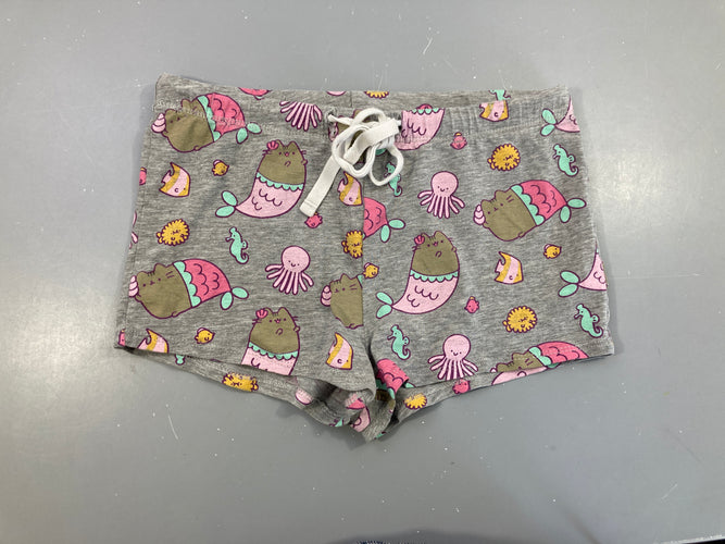 Short jersey gris animaux de la mer, moins cher chez Petit Kiwi
