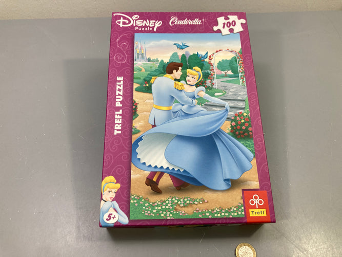 Puzzle 100 pcs Cendrillon, Disney, moins cher chez Petit Kiwi
