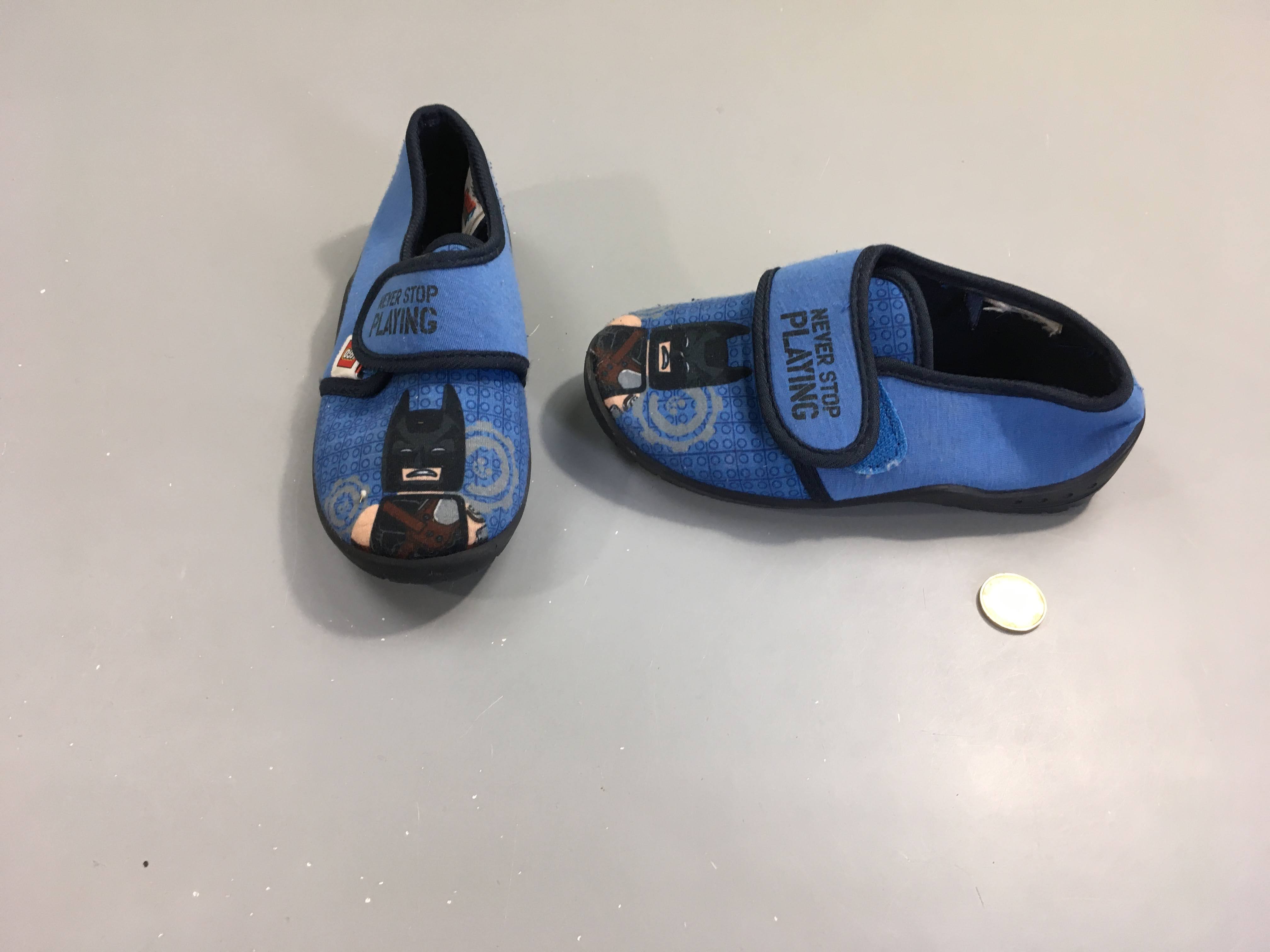 Pantoufles bleues lego Batman, 29-30