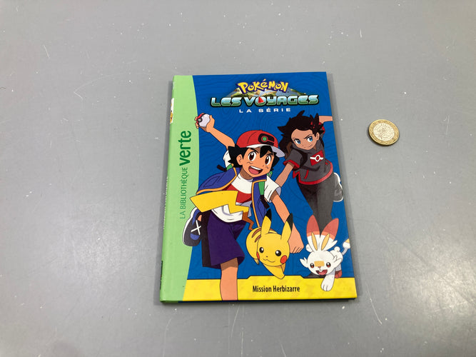 Pokémon Les Voyages, Mission HeRobeizarre, Bibliothèque verte, moins cher chez Petit Kiwi
