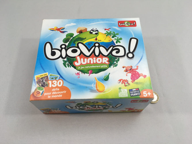 NEUF 130 défis pour découvrir le monde, Bioviva Junior + 5a, moins cher chez Petit Kiwi