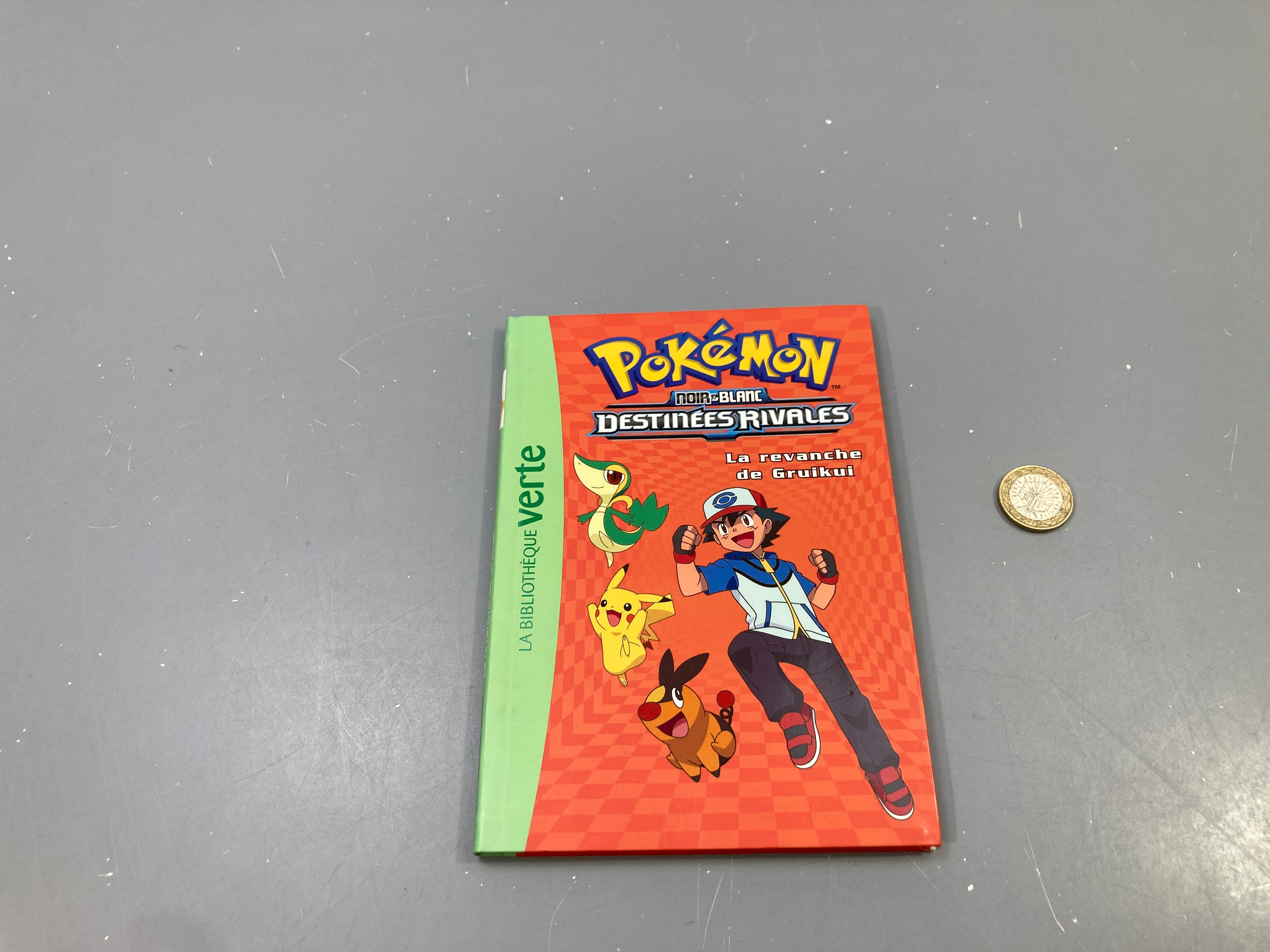 Pokémon Noir et Blanc Destinées rivales, La revanche de Gruikui, Bibliothèque verte