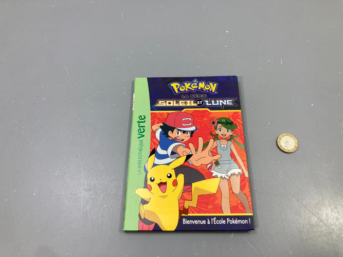 Pokémon Soleil et Lune, Bienvenue à l'École Pokémon !, Bibliothèque verte, moins cher chez Petit Kiwi
