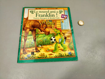 Le nouvel ami de Franklin! (couverture usée)