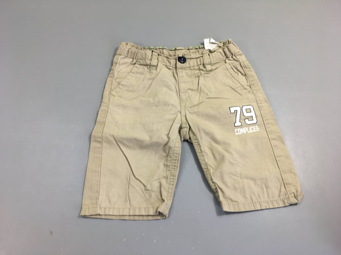 Bermuda beige 79 complices, moins cher chez Petit Kiwi