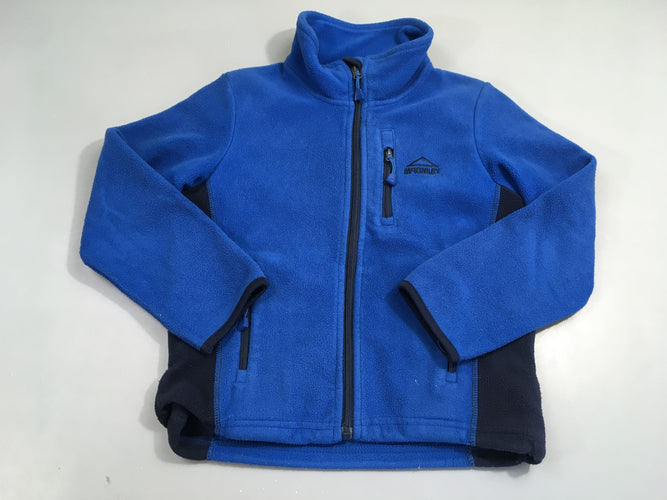 Polar zippé bleu/bleu foncé Mc Kinley, moins cher chez Petit Kiwi
