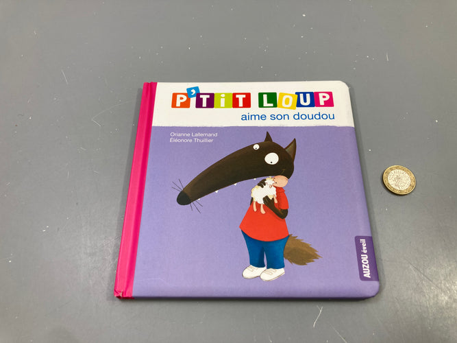 P'tit Loup aime son doudou, Orianne Lallemand, Auzou éveil, moins cher chez Petit Kiwi