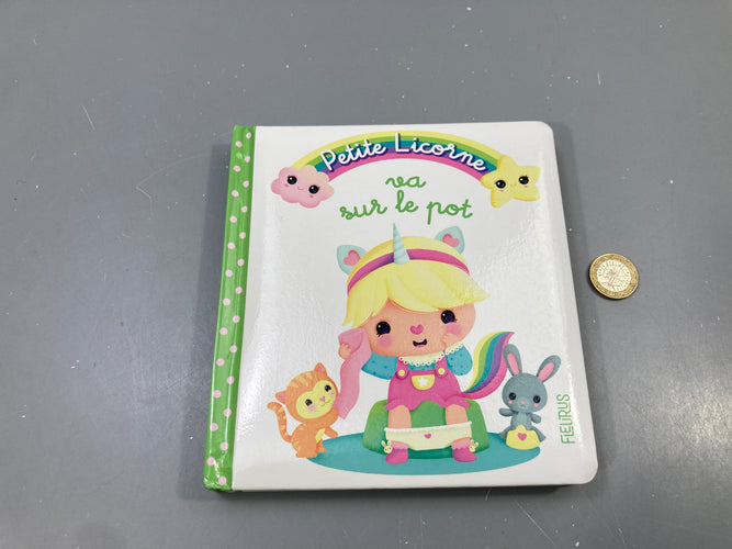 Petite Licorne va sur le pot, Fleurus, moins cher chez Petit Kiwi