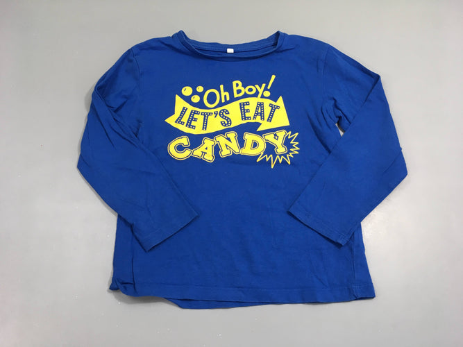 T-shirt m.l bleu oh boy!, moins cher chez Petit Kiwi