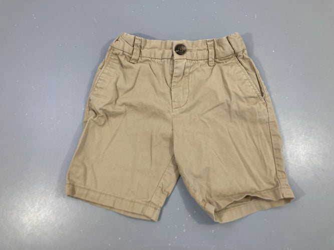 Bermuda beige, moins cher chez Petit Kiwi