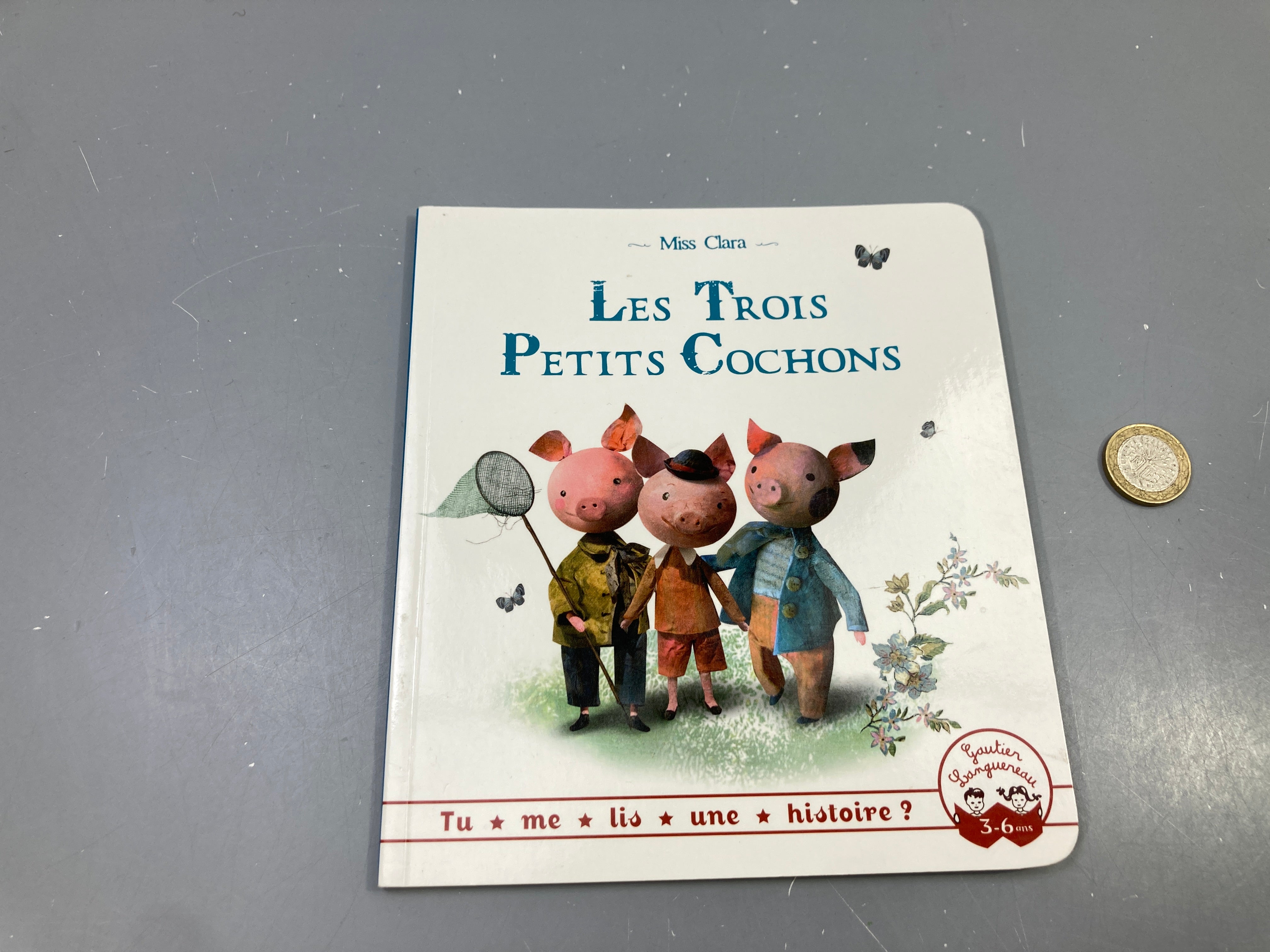 Les trois petits cochons, Miss Clara, Gautier-Languereau, Tu me lis une histoire ?