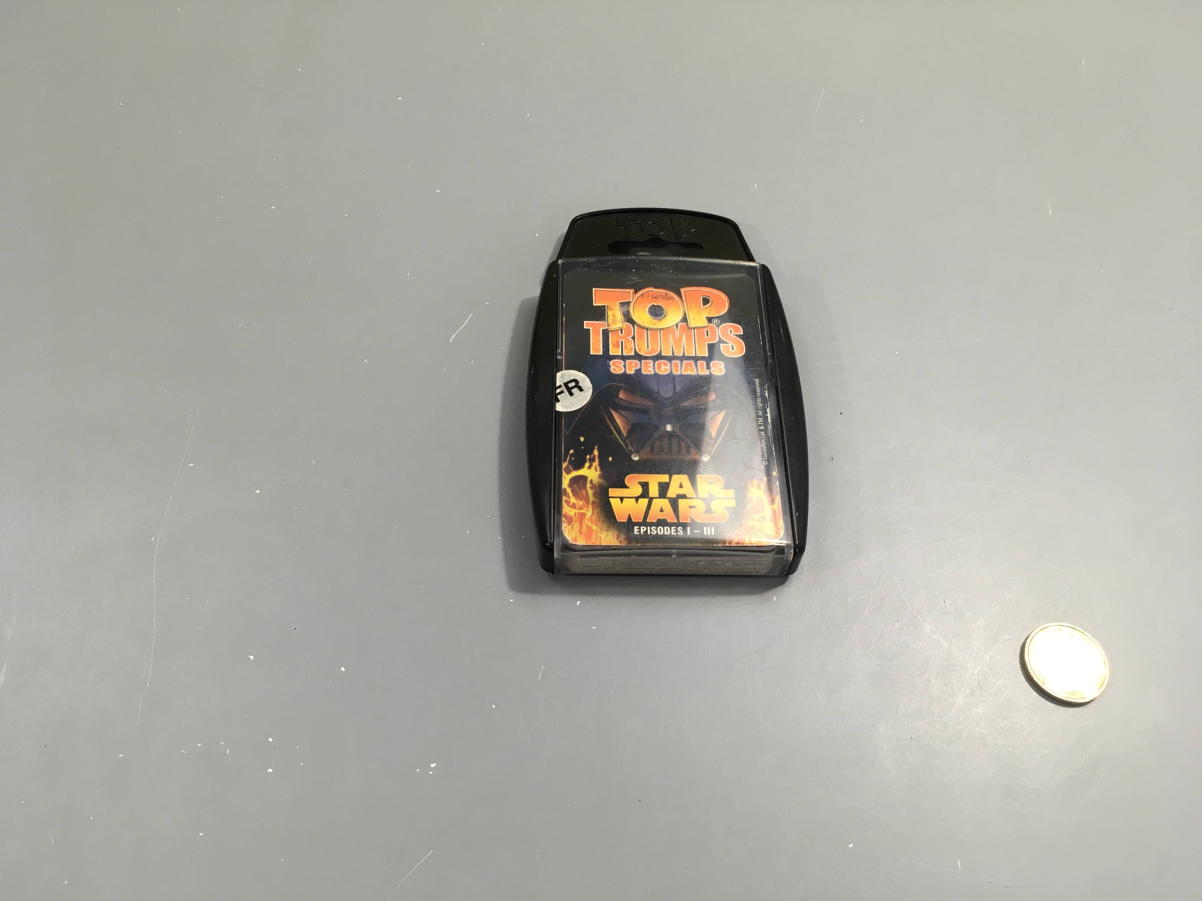 Top trumps specials Star Wars