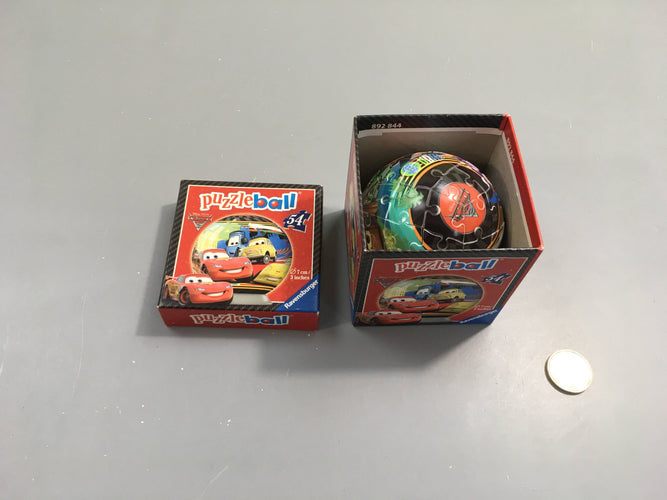 Complet Puzzle ball 54pcs Cars, moins cher chez Petit Kiwi