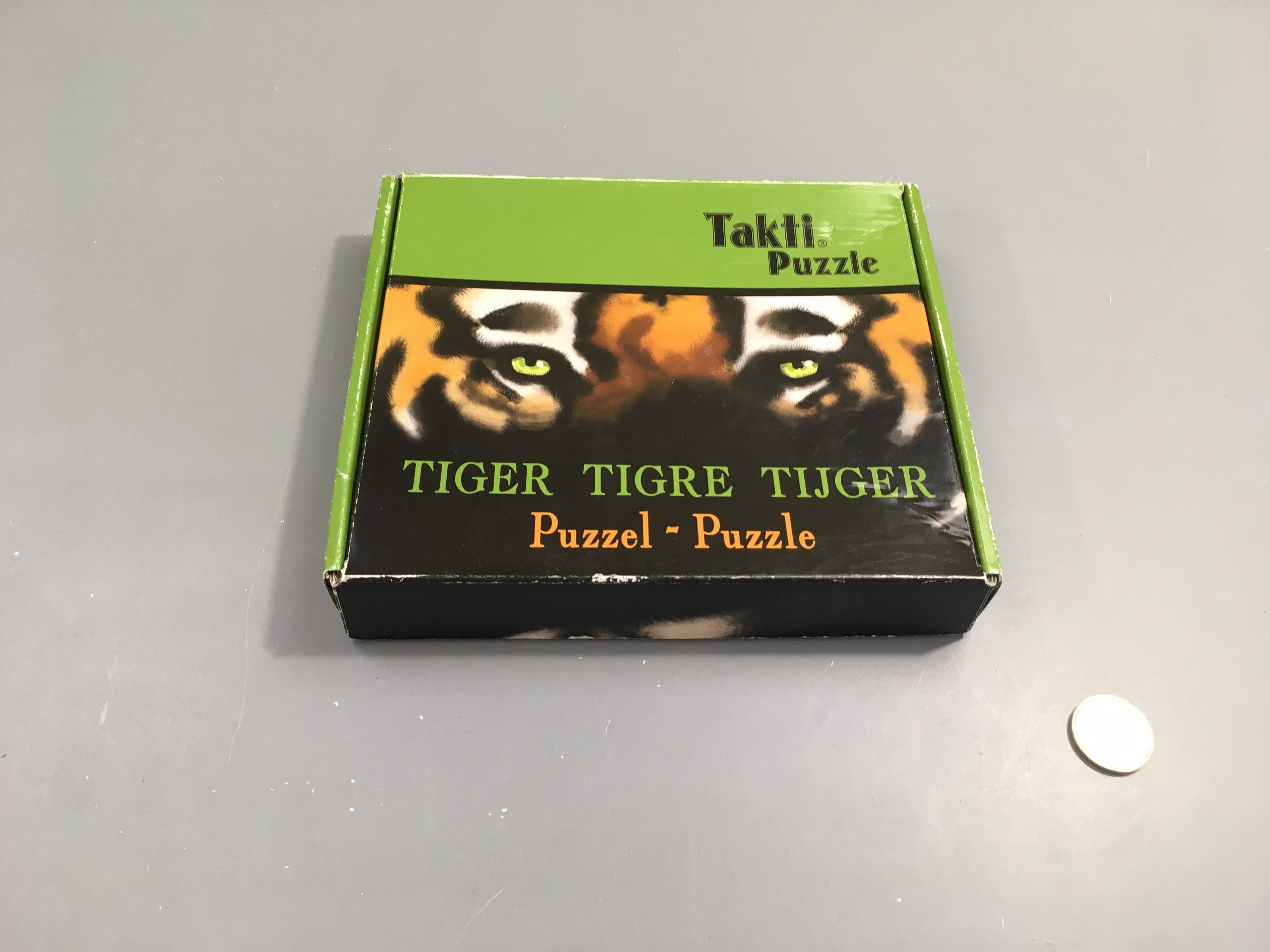 Complet puzzle tigre 7pcs