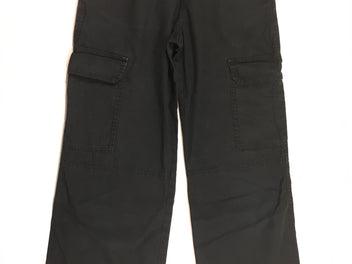 Pantalon cargo large noir