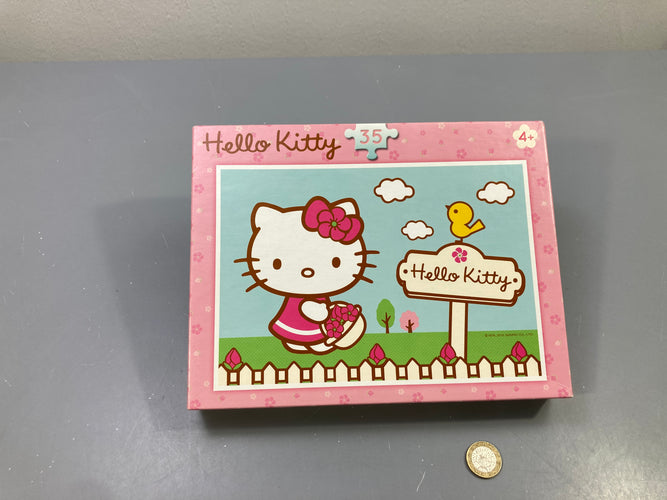 Puzzle 35 pcs Hello Kitty, moins cher chez Petit Kiwi
