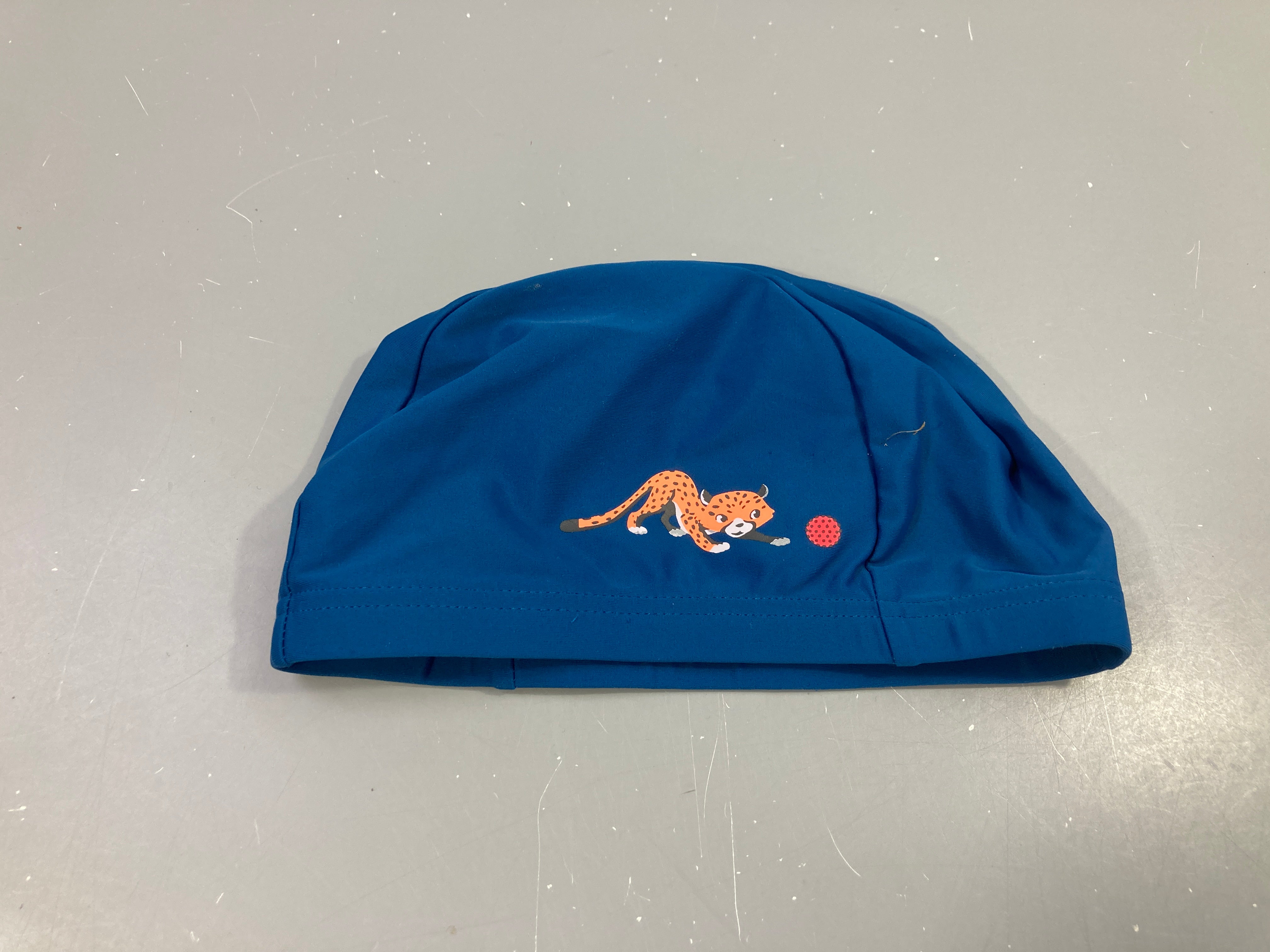 Bonnet bleu foncé félin Nabaiji Junior
