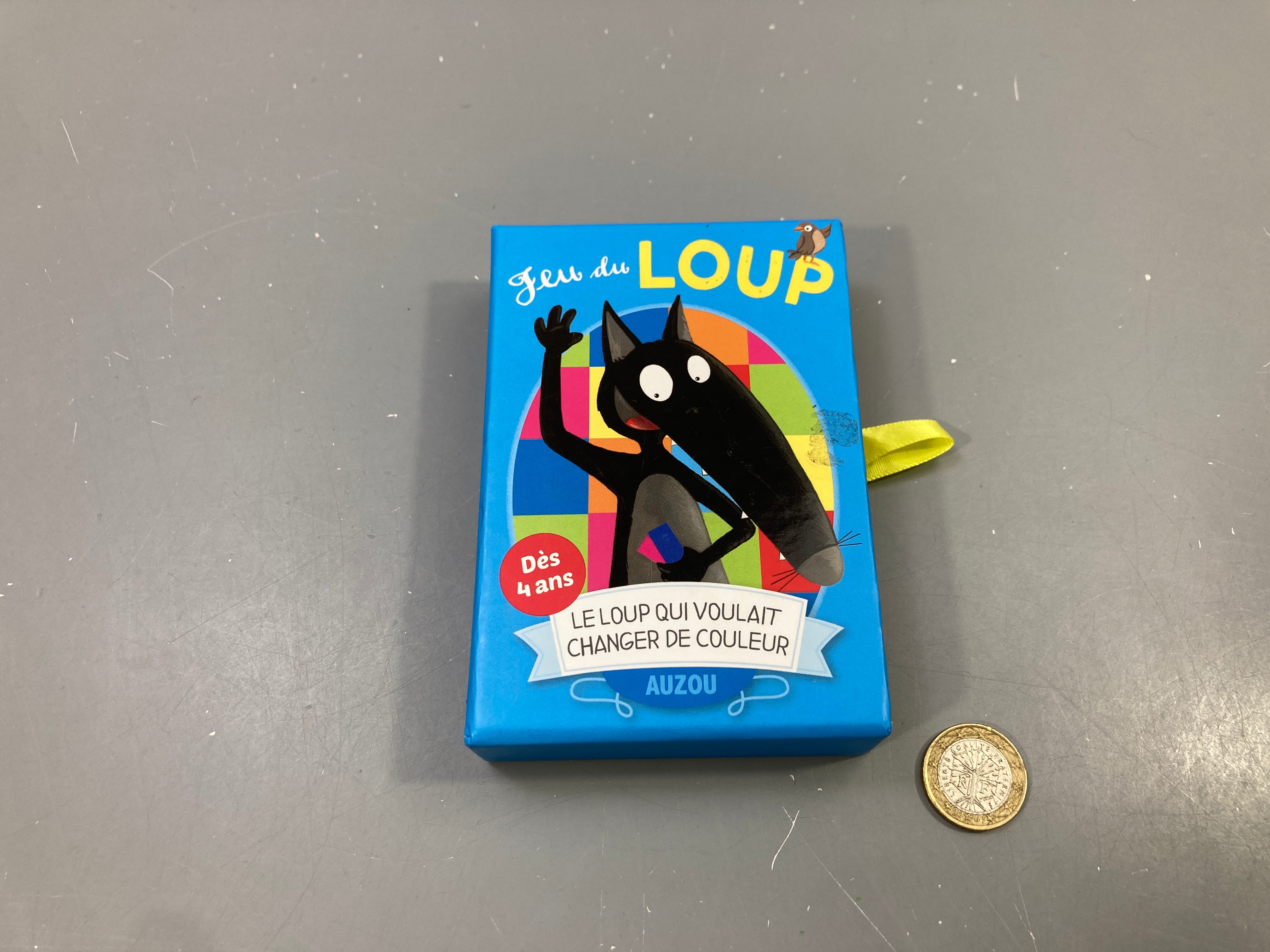Jeu du Loup, Le loup qui voulait changer de couleur, Auzou