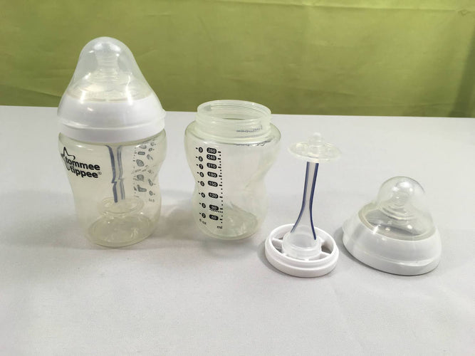 Lot de 2 biberons 260ml anti-colique Plus - Tommee Tippee, moins cher chez Petit Kiwi