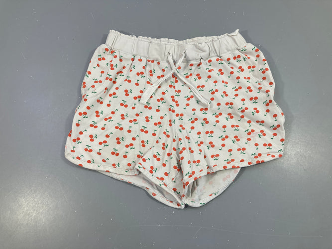 Short grisé cerises, moins cher chez Petit Kiwi