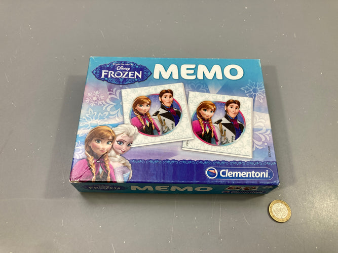 Memo La Reine des neiges, Disney, moins cher chez Petit Kiwi