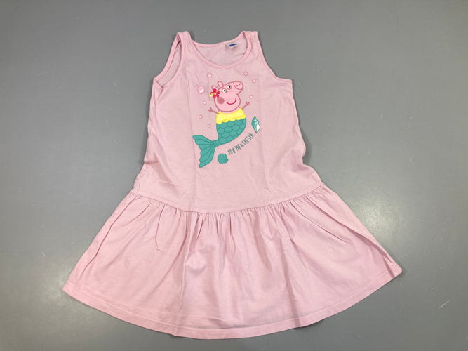 Robe s.m jersey rose Peppa Pig, moins cher chez Petit Kiwi