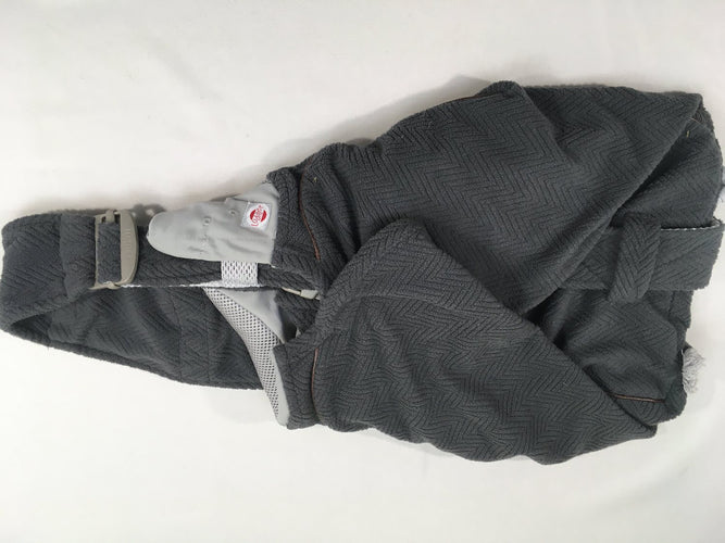 Porte bébé Shelter gris foncé coton Lodger 0-18m 3en1, moins cher chez Petit Kiwi
