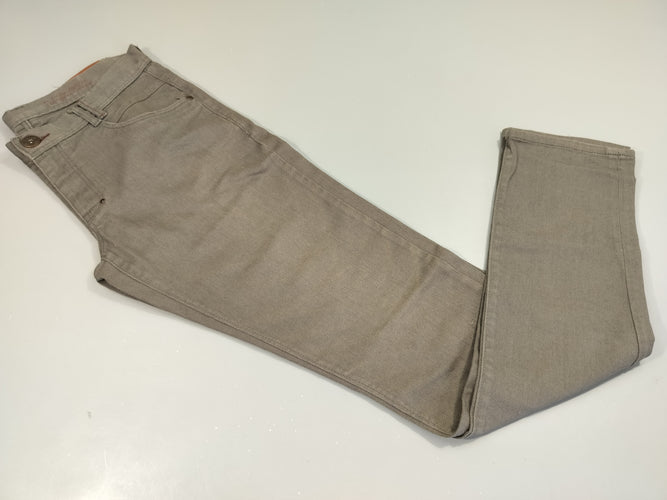Pantalon en  jean gris, moins cher chez Petit Kiwi