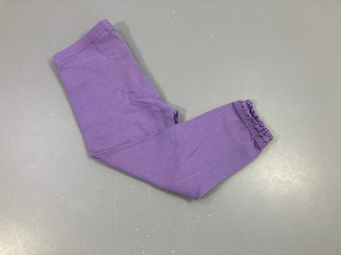 Legging mauve, moins cher chez Petit Kiwi