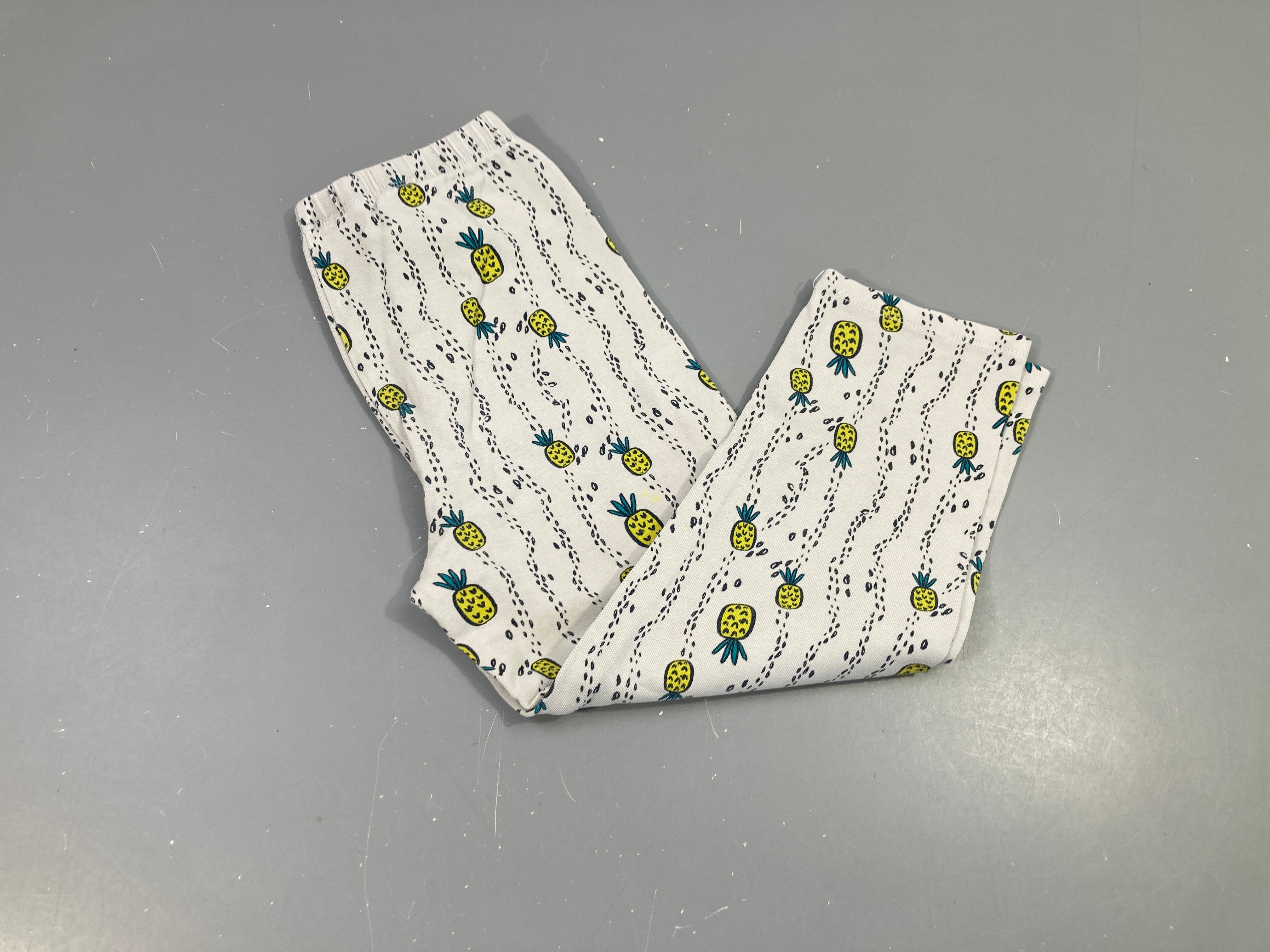 Legging gris clair ananas