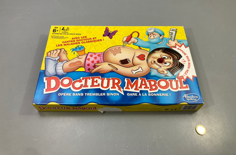 Jeu Docteur Maboul, 6+, 1+ joueurs, piles AA, Hasbro Gaming, moins cher chez Petit Kiwi