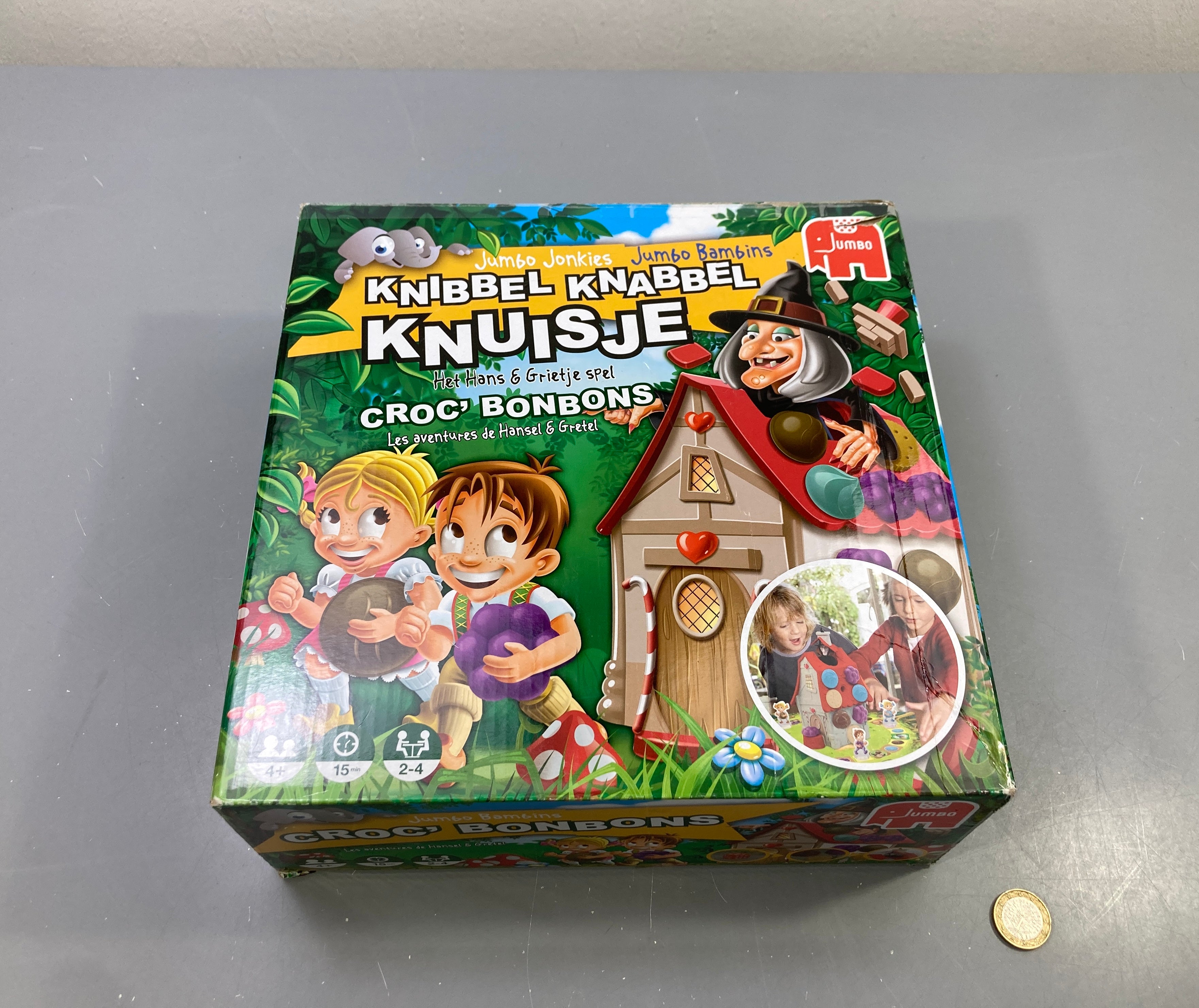 Jeu Croc' Bonbons (Knibbel Knabbel Knuisje), Hansel & Gretel, 4+, 2-4 joueurs
