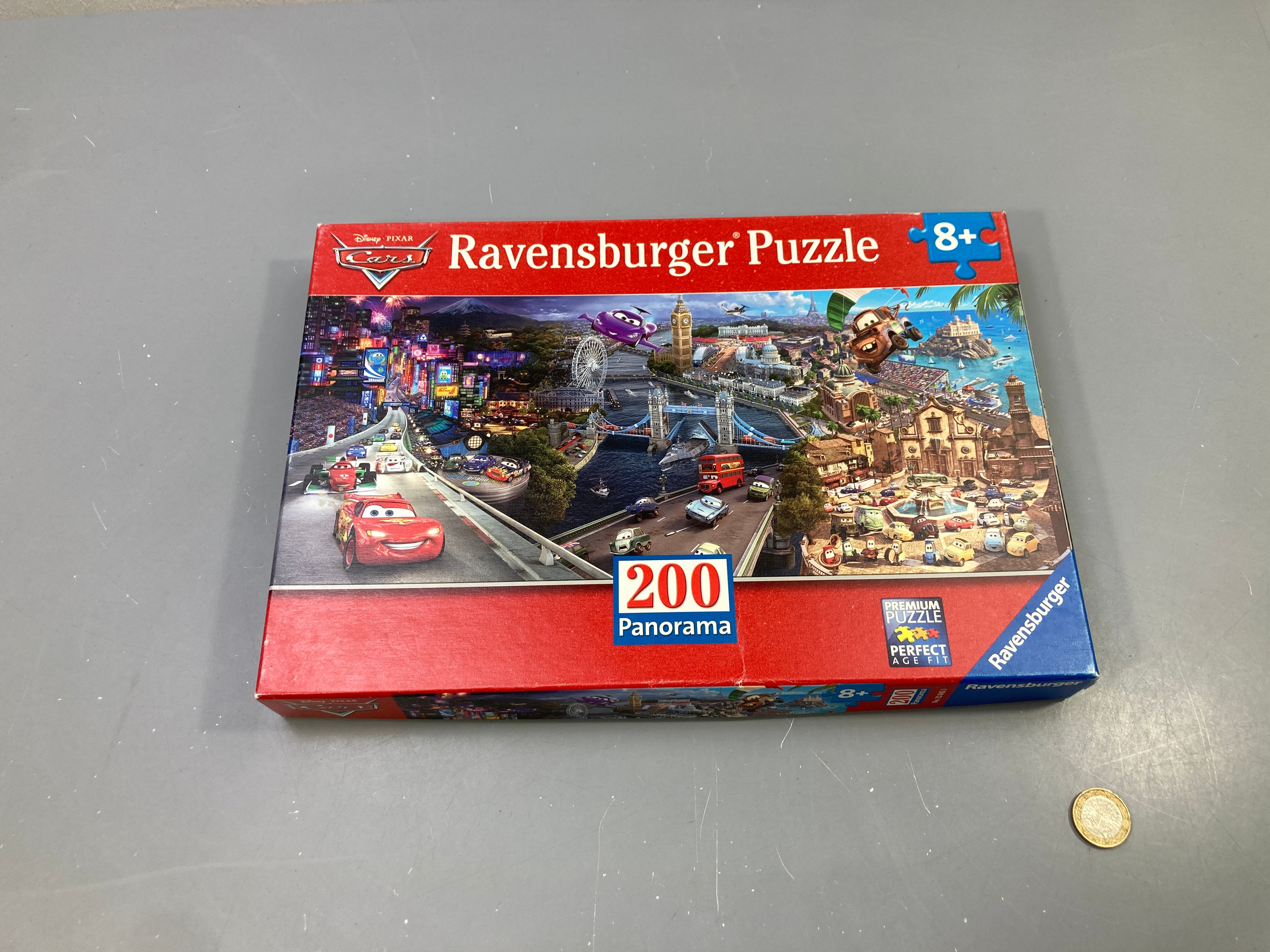 Puzzle panorama 200 pcs Disney Pixar Cars, 8+