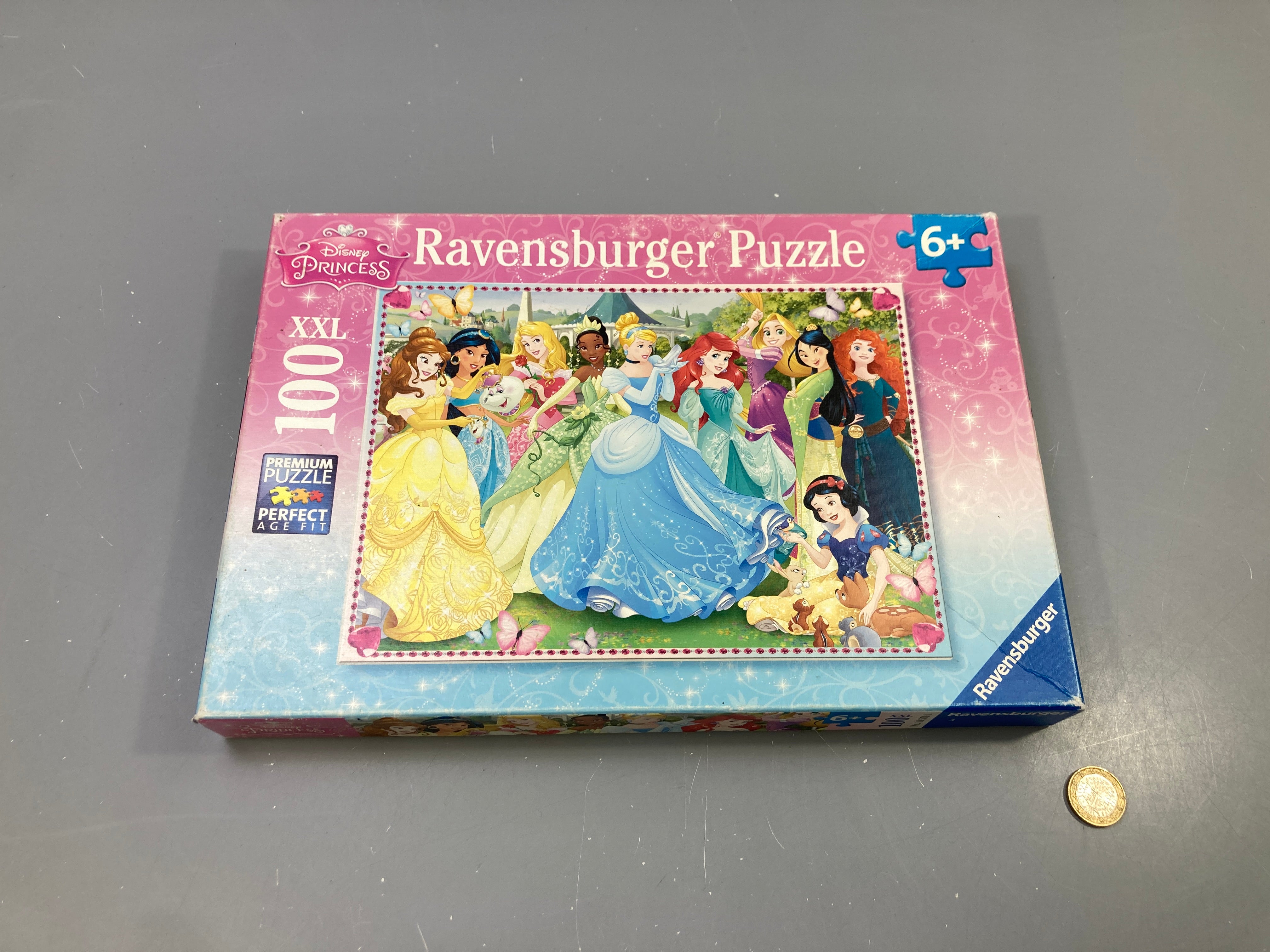Puzzle 100 pcs XXL Disney Princesses, 6+